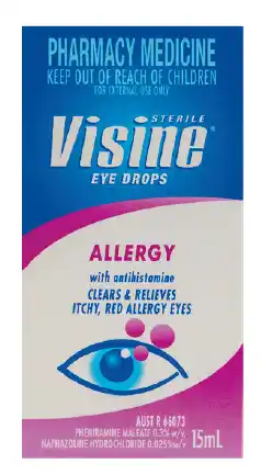 Star Discount Chemist Visine eye drops allergy 15ml offer
