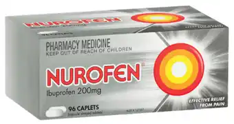 Star Discount Chemist Nurofen ibuprofen 200mg 96 caplets offer
