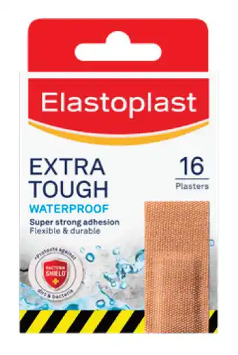 Star Discount Chemist Elastoplast extra tough waterproof 16 plasters offer