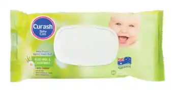 Star Discount Chemist Curash aloe vera & camomile 80 wipes offer