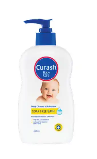 Star Discount Chemist Curash soap free bath 400ml offer