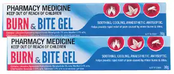 Alliance Pharmacy Pharmacy care burn & bite gel 30g offer