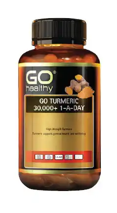 Alliance Pharmacy Go healthy go turmeric 30,000+ 1-a-day 60 vege capsules offer