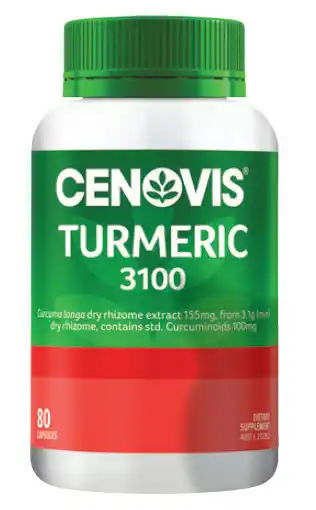 Alliance Pharmacy Cenovis turmeric 3100 80 capsules offer