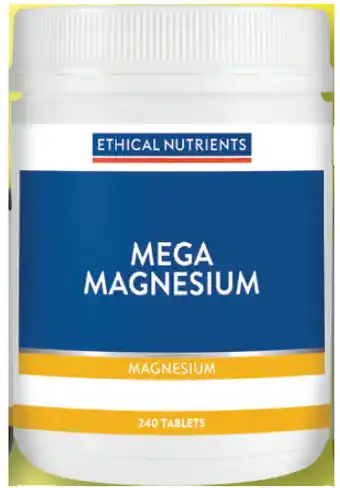 Ethical nutrients mega magnesium 240 tablets