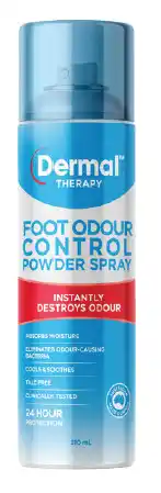 Alliance Pharmacy Dermal therapy foot spray 210ml offer