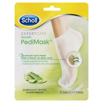 Scholl expertcare nourish pedimask aloe vera 1 pair