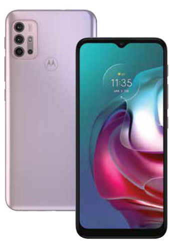 The Good Guys Motorola g30 128gb - pastel sky offer