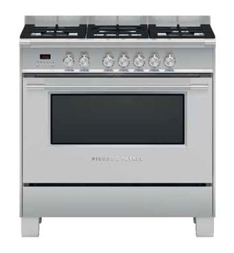 The Good Guys Fisher & paykel 90cm dual fuel freestanding cooker offer