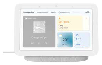 The Good Guys Google nest hub 2nd gen - chalk offer