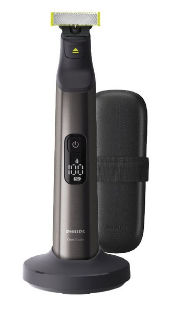 Shaver Shop Philips oneblade pro face & body with premium case & charging stand offer