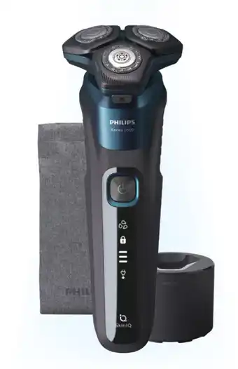 Philips series 5000 skiniq shaver with quick clean pod