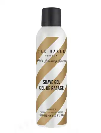 Ted baker london ted’s grooming room shave gel 200ml