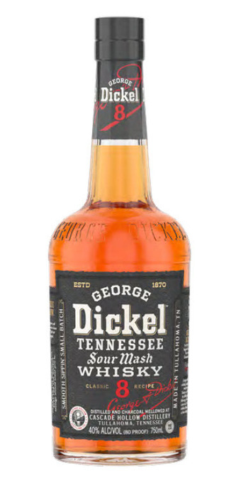 George dickel 8yo tennessee whisky 750ml
