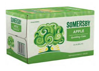 Somersby apple cider bottle 330ml
