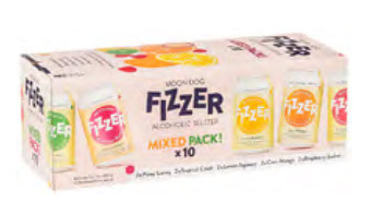 Moon dog fizzer mixed can 330ml 10pk