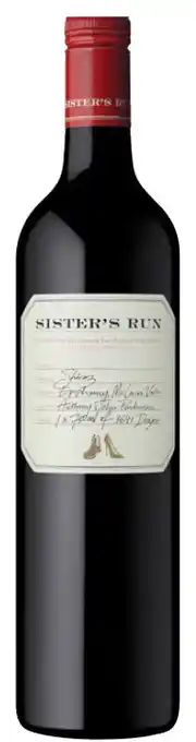Sisters run shiraz 750ml
