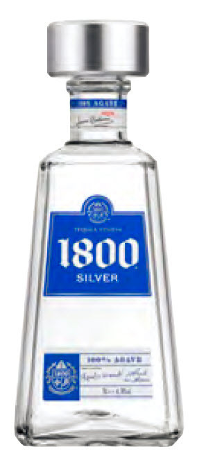 1800 silver tequila 700ml