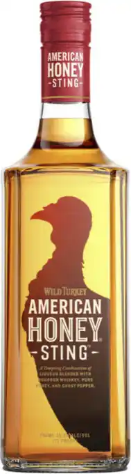 First Choice Liquor Wild turkey american honey sting liqueur 750ml offer
