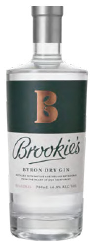 Cape byron brookie's byron dry gin 700ml