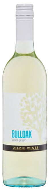 Zilzie bulloak pinot grigio 750ml