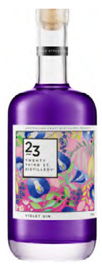 23rd street distillery violet gin 700ml