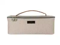 Designer Brands Tempest Cosmetic Bag Collection Train Case Sand