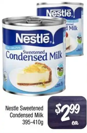 Farmer Jack's Nestle Sweetened Condensed Milk 395-410g offer