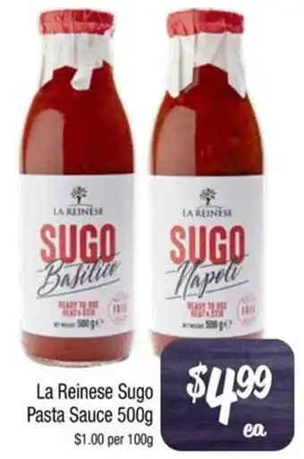 La Reinese Sugo Pasta Sauce 500g