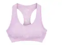 BIG W Circuit Womens Seamless Crop Tops Sizes 8-16 - Purple offer