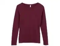 BIG W Brilliant Basics Womens Long Sleeve Rib Tees Sizes XS-XL - Purple offer