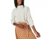BIG W &me Cable Knit Jumper Sizes XS-XL - Cream offer