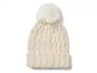 BIG W &me Cable Knit Beanie One Size offer