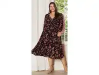 BIG W Avella Printed Dress Sizes 16-26 offer