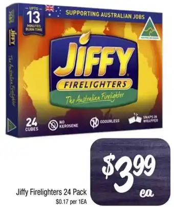 Jiffy Firelighters 24 Pack