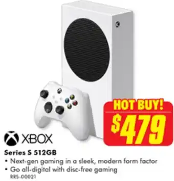 The Good Guys XBOX Series S 512GB offer