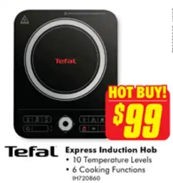 The Good Guys Tefal Express Induction Hob offer