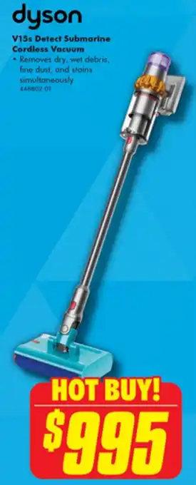 The Good Guys dyson V15s Detect Submarine Cordless Vacuum offer