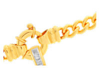 Grahams Jewellers 9ct Yellow Gold 180 Gauge Boltring Curb Chain offer