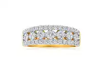Shiels Flawless Cut 18ct Yellow Gold Diamond Ring (TW=1.00-1.09CT) offer