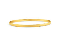 Shiels 9ct Yellow Gold Solid 4mm Bangle offer