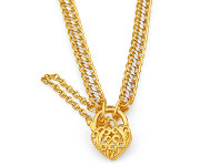 Shiels 9ct Yellow Gold Copper Filled Fancy Bracelet offer