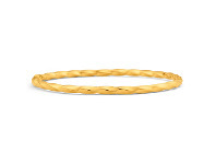 Shiels 9ct Magnificent Yellow Gold Copper Filled Bangle offer