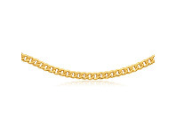 Shiels 9ct Gorgeous Yellow Gold Copper Filled Curb Chain offer