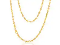 9ct Dazzling Yellow Gold Copper Filled Singapore Chain
