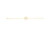 Shiels 9ct Dicut 19cm Tree of Life Bracelet offer