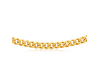 Shiels 9ct Yellow Gold 55cm Curb Chain offer