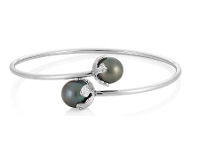 Shiels Tahitian 9-10mm Pearl Bangle 60mm diameter offer