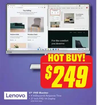 The Good Guys 27" FHD Monitor offer