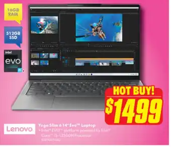 The Good Guys Yoga Slim 6 14" Evo Laptop offer